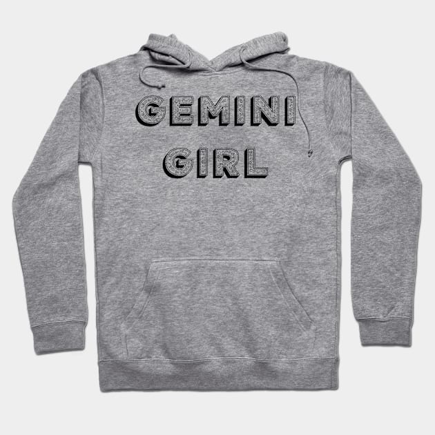 Gemini Girl Hoodie by Sloop